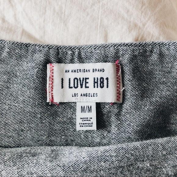 Gray Mini Skirt Size M - Picture 4 of 4